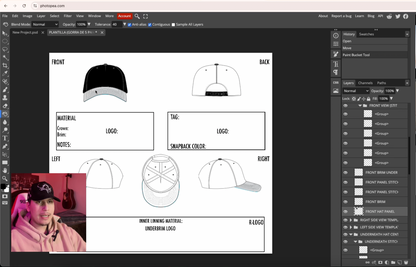 Curso de gorras